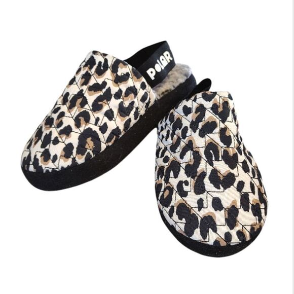 MUK LUKS Devyn Animal Printed Sherpa Slingbacks & Dearforms Slippers Lot Med 7/8 - Picture 4 of 16